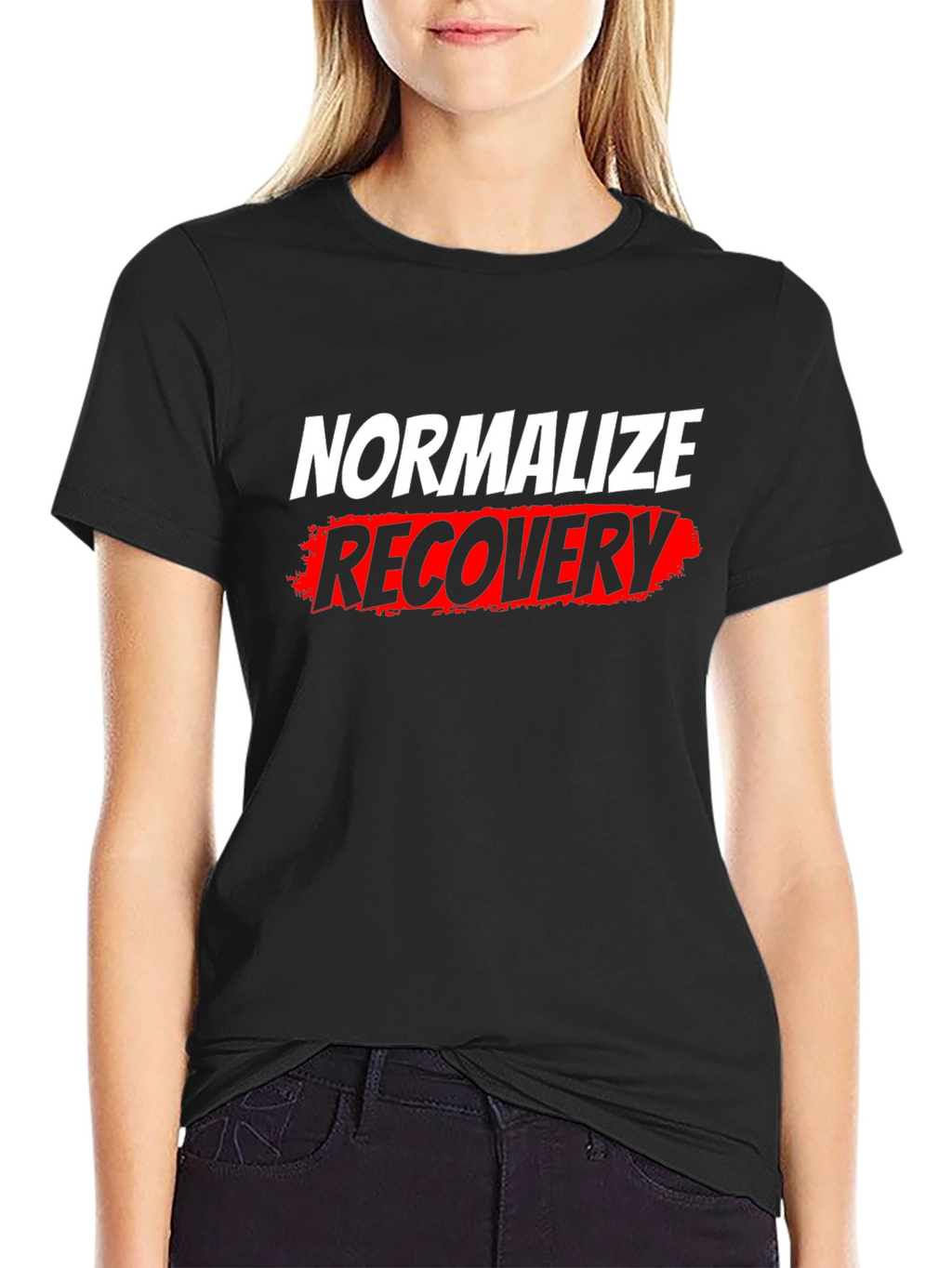 Normalize Recovery Graphic Tee - Black
