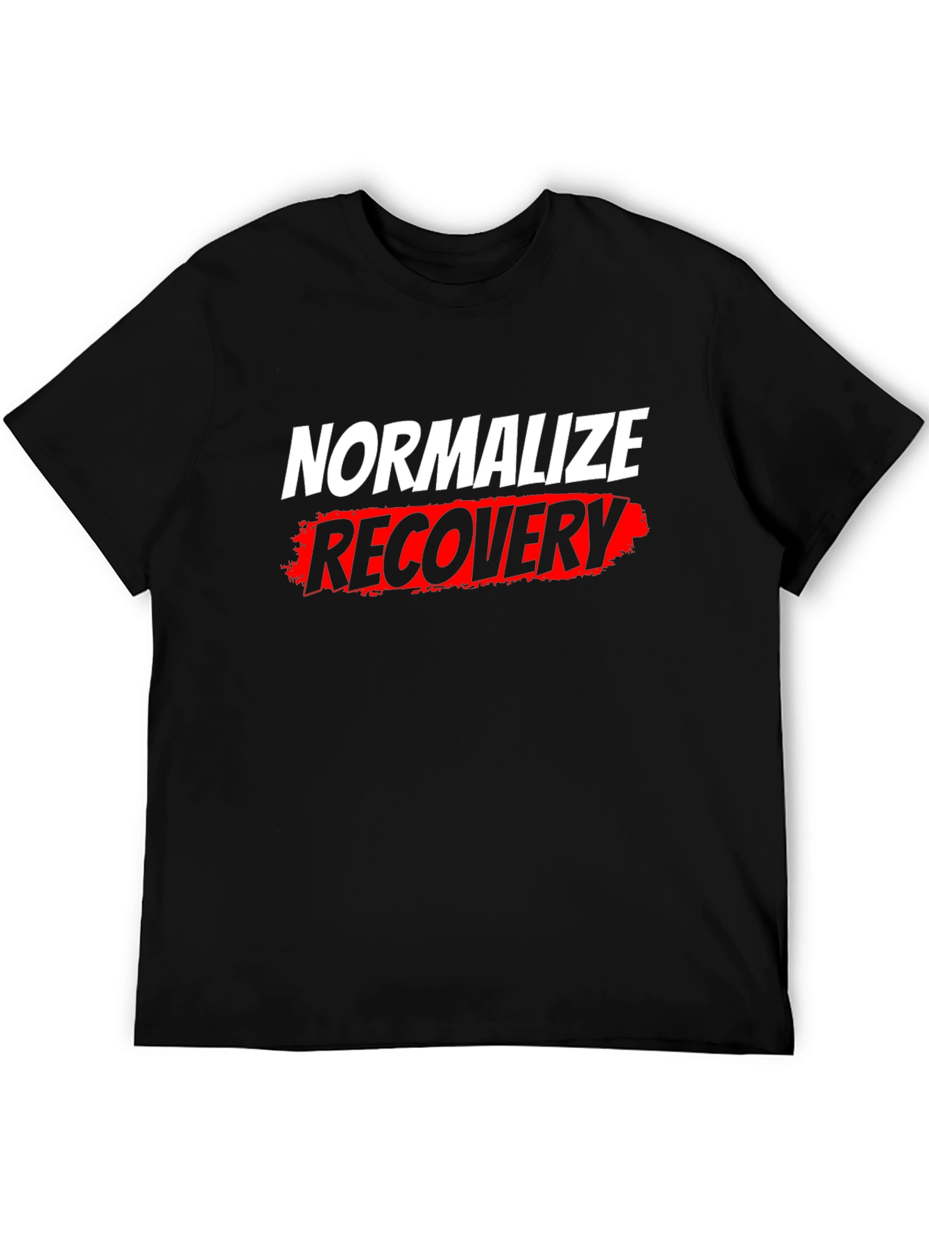 Normalize Recovery Graphic Tee - Black