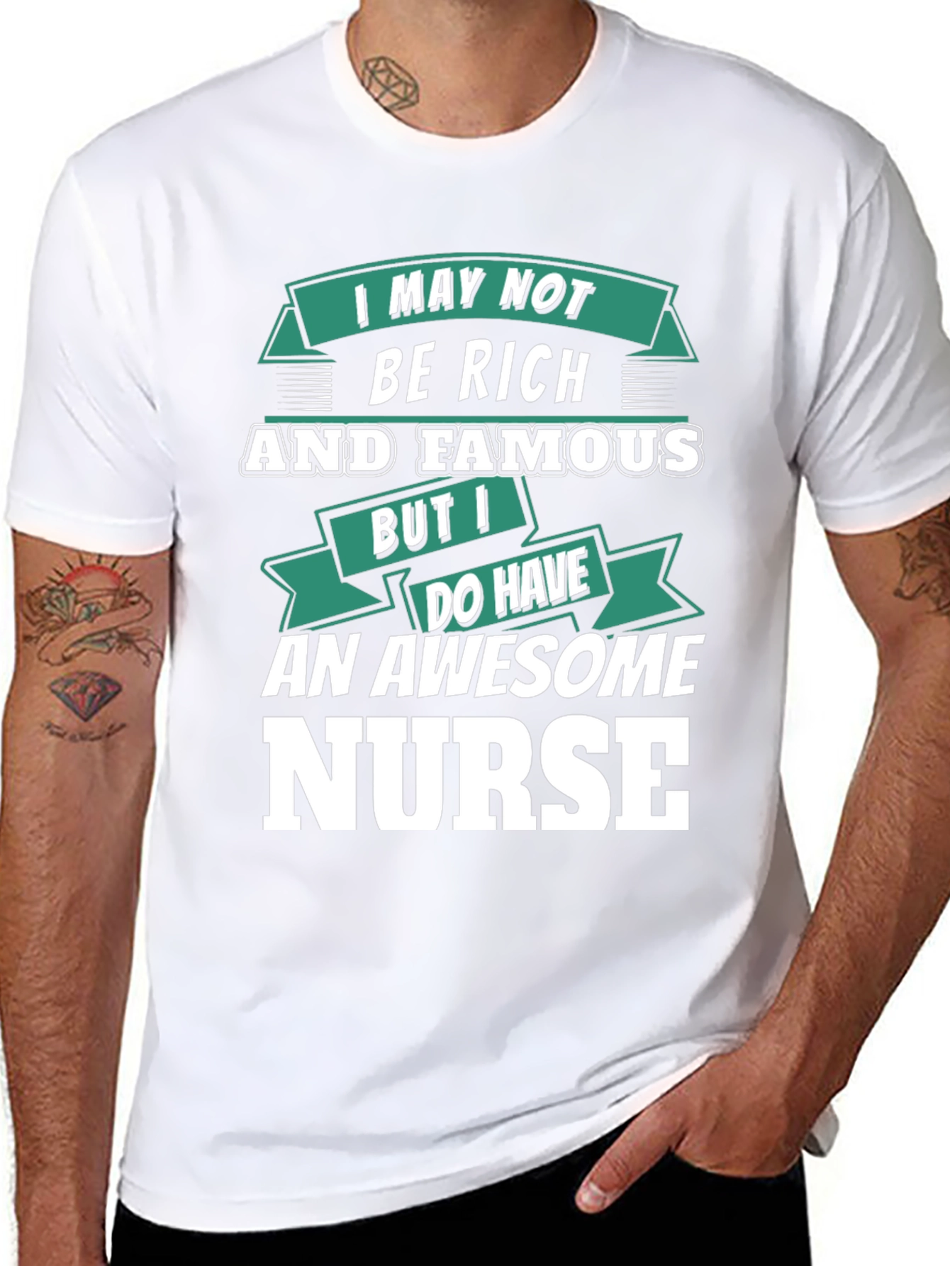 Awesome Nurse T-Shirt - Perfect Gift for Nurses Day