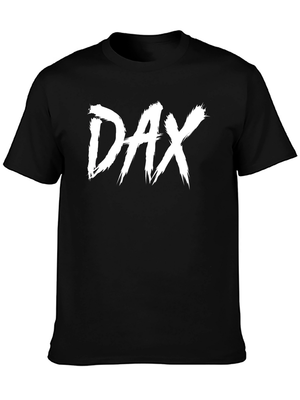 DAX Graphic Tee - Black Cotton T-Shirt