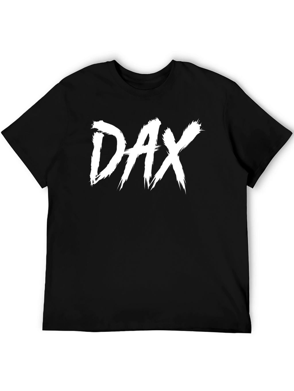 DAX Graphic Tee - Black Cotton T-Shirt