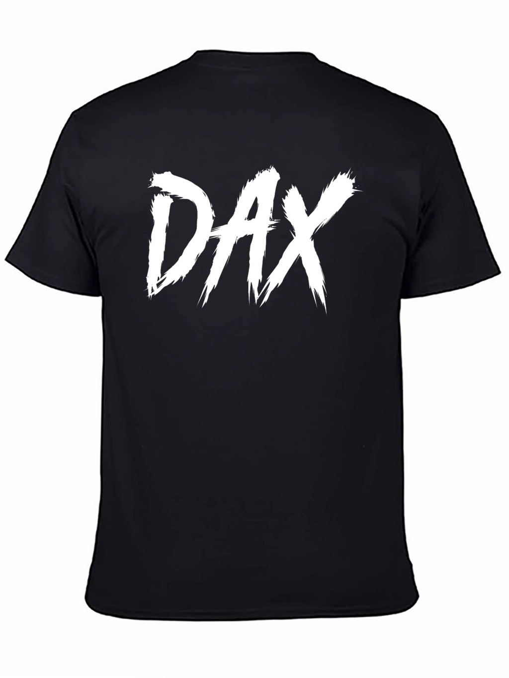 DAX Graphic Tee - Black Cotton T-Shirt