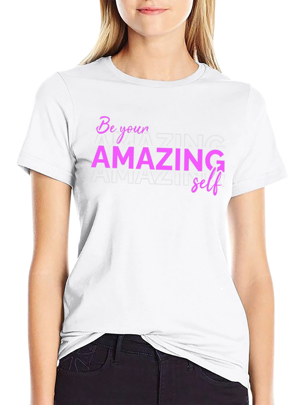 Be Your Amazing Self Graphic T-Shirt