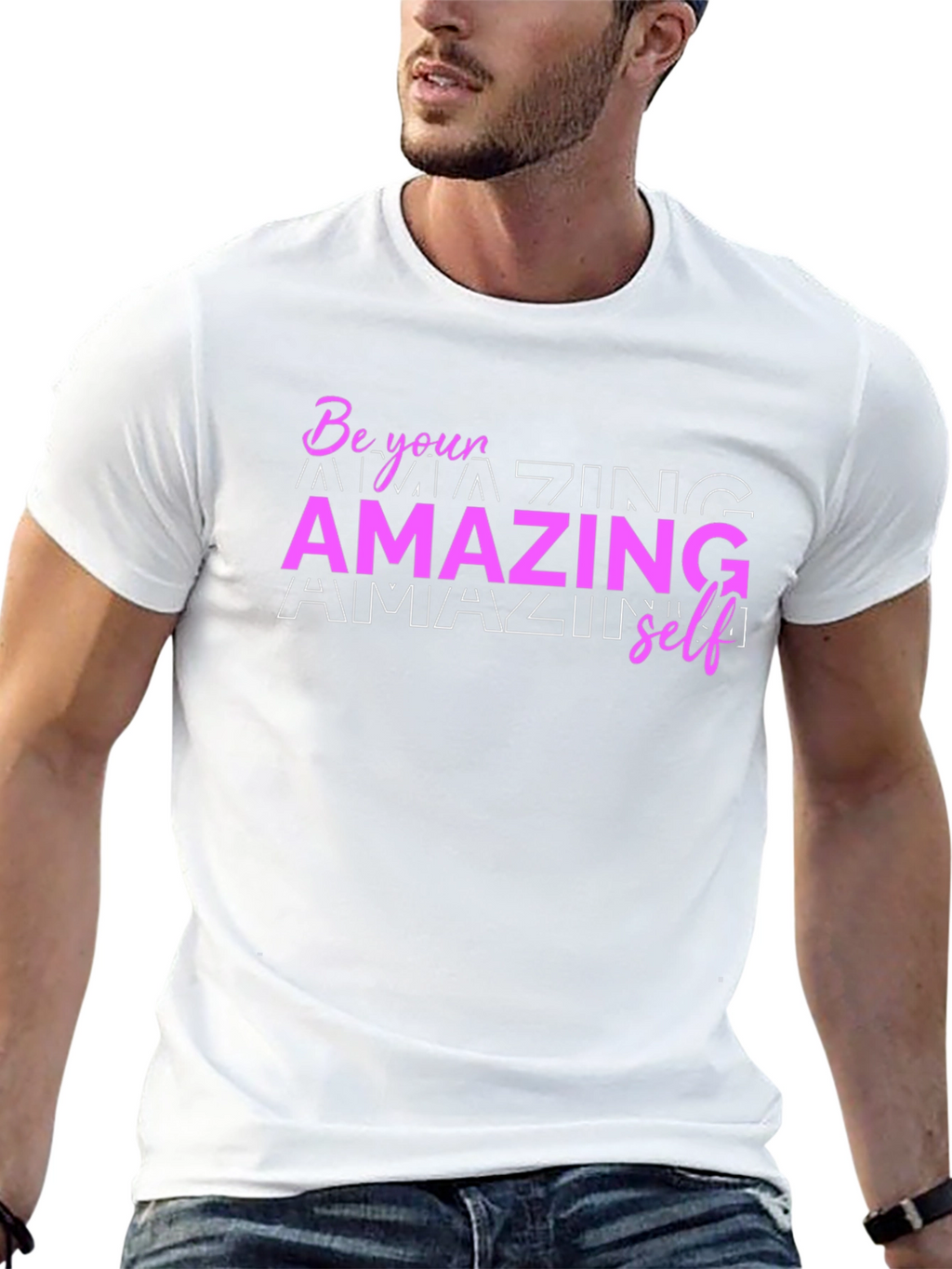 Be Your Amazing Self Graphic T-Shirt