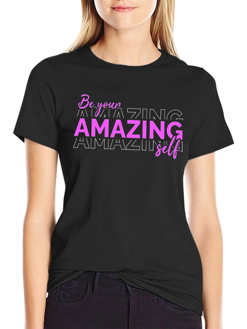 Be Your Amazing Self Graphic T-Shirt