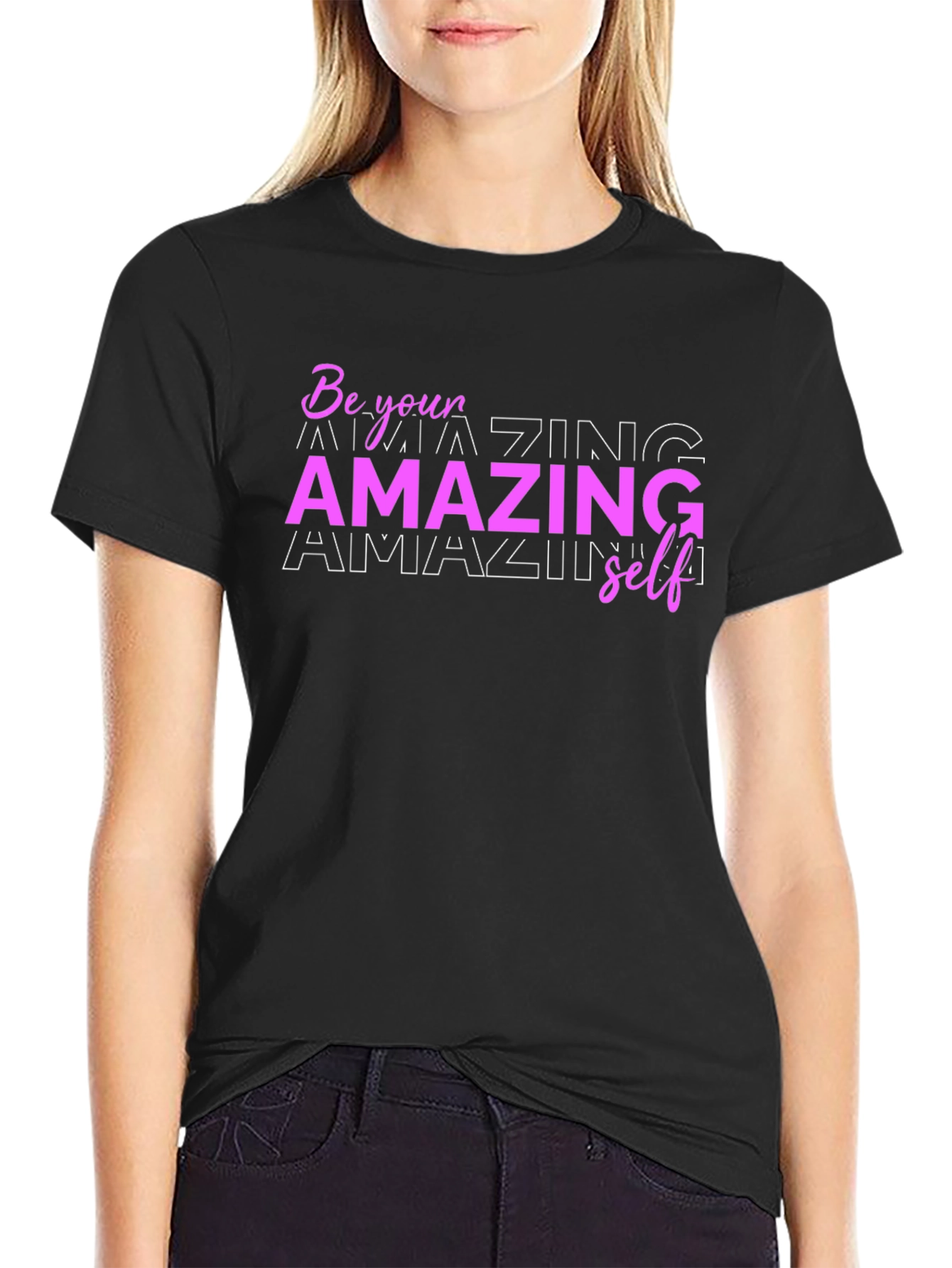 Be Your Amazing Self Graphic T-Shirt