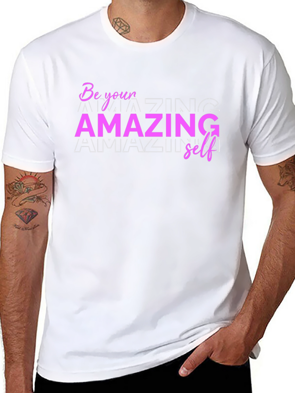 Be Your Amazing Self Graphic T-Shirt