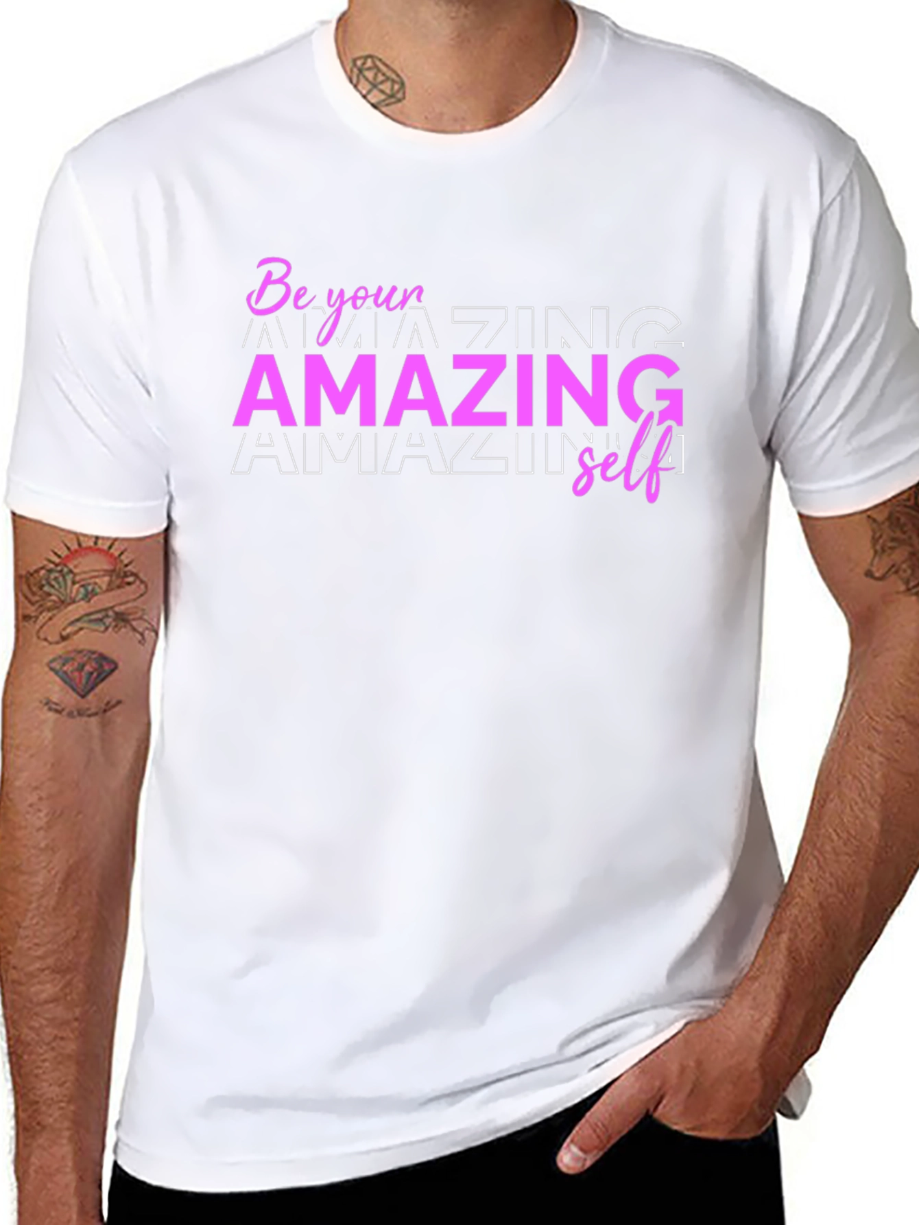 Be Your Amazing Self Graphic T-Shirt