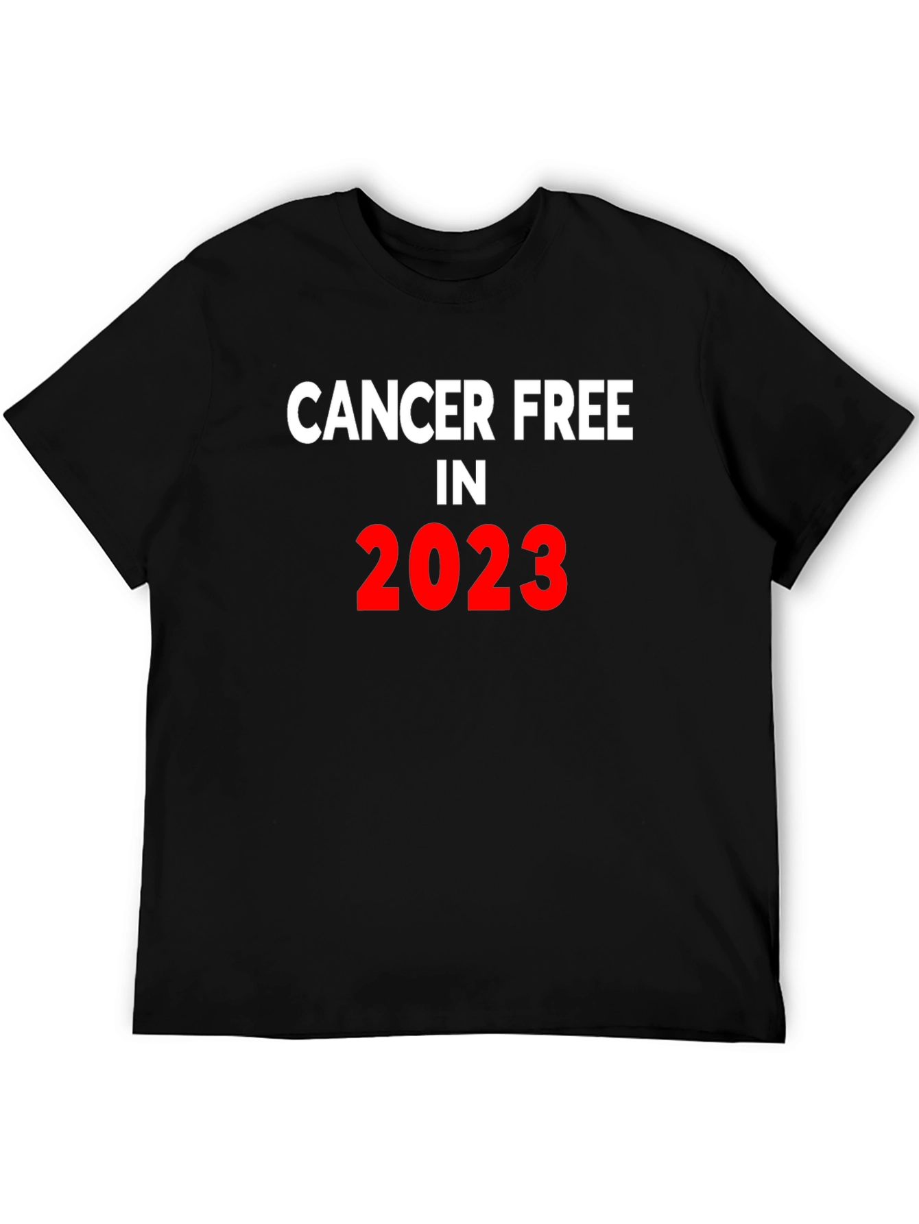 Cancer Free in 2023 Black T-Shirt