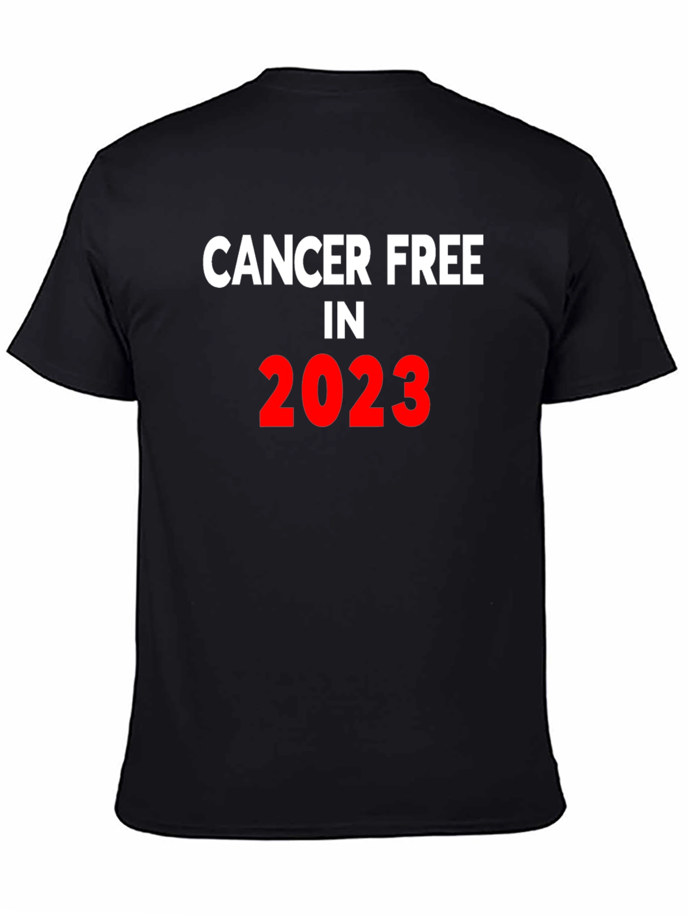 Cancer Free in 2023 Black T-Shirt