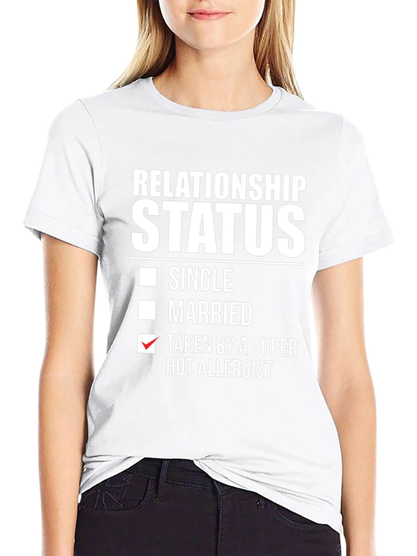 Relationship Status T-Shirt - Hot Allergist