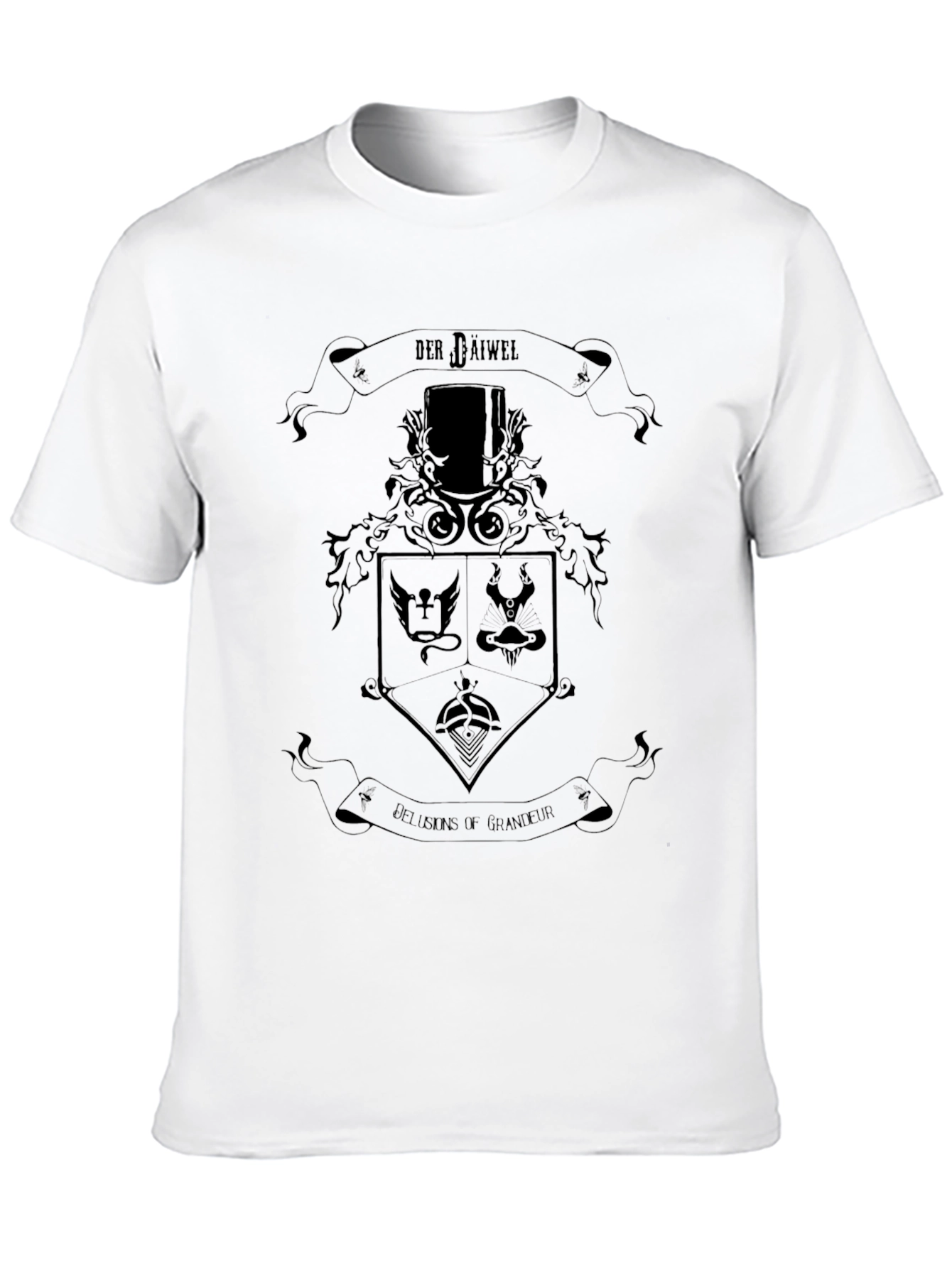 Dark Crest Graphic Tee - Der Baiwel Design