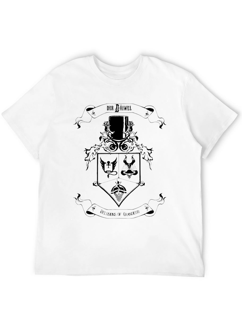Dark Crest Graphic Tee - Der Baiwel Design