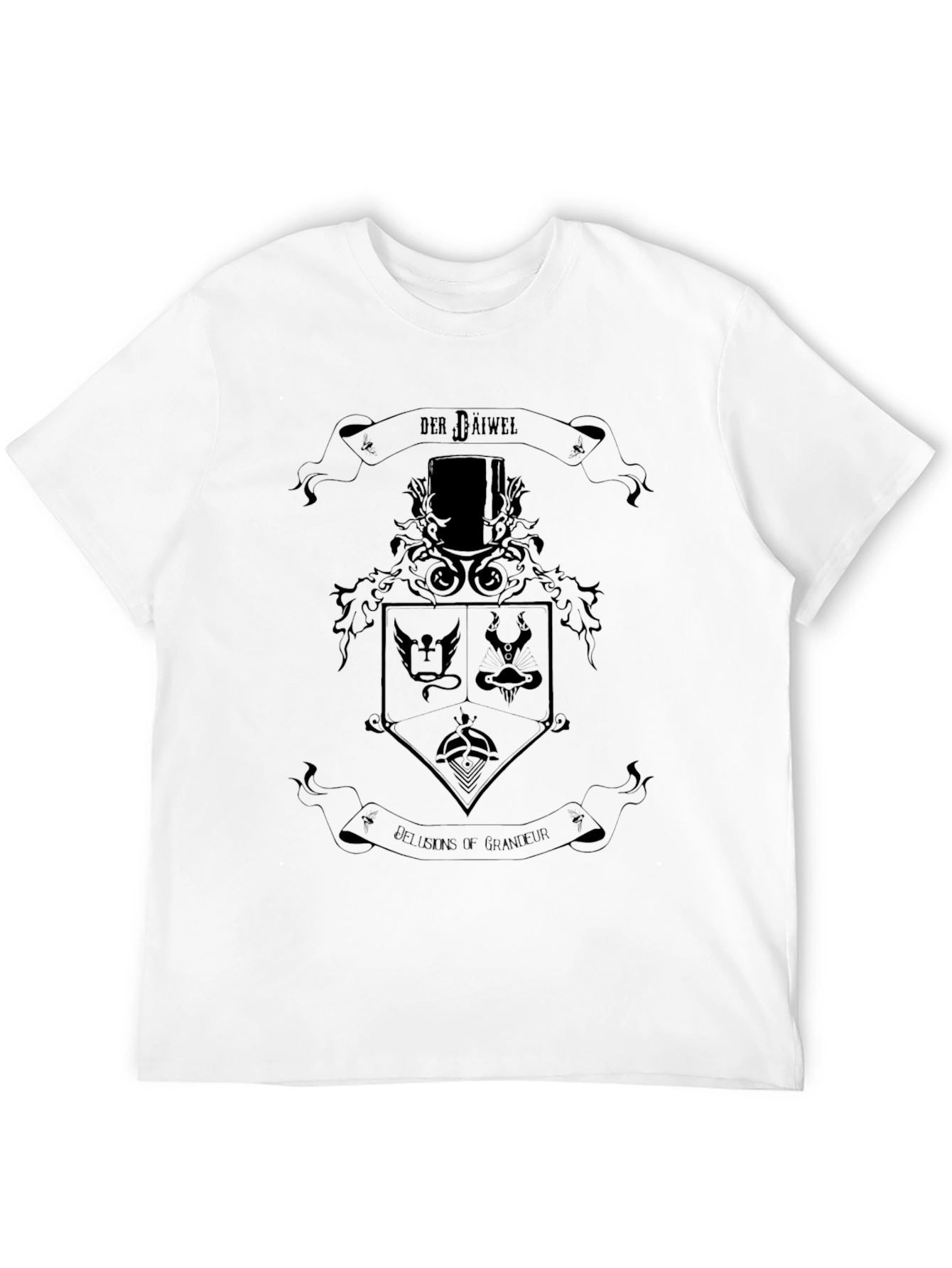 Dark Crest Graphic Tee - Der Baiwel Design