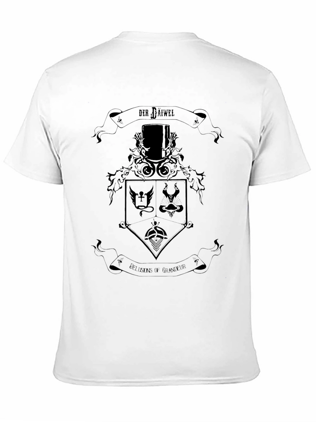 Dark Crest Graphic Tee - Der Baiwel Design