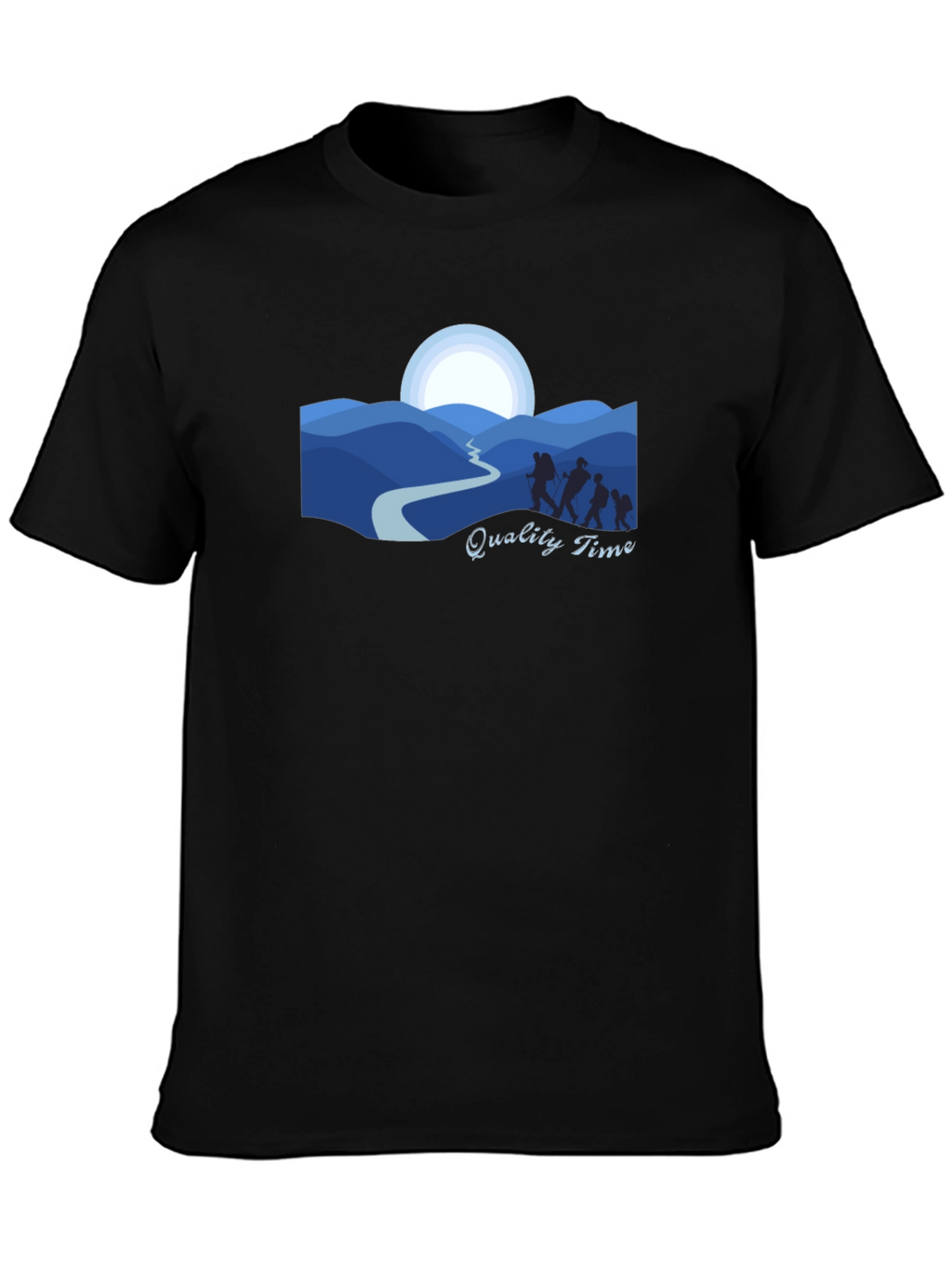 Quality Time Hiking Graphic T-Shirt