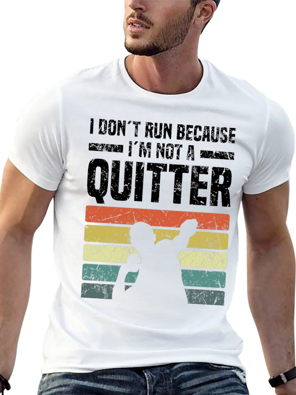 I Dont Run Because Im Not a Quitter T-Shirt