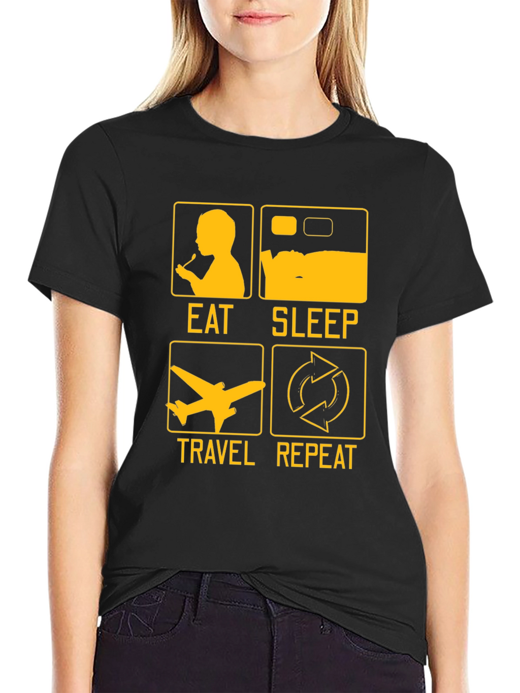 Eat Sleep Travel Repeat T-Shirt