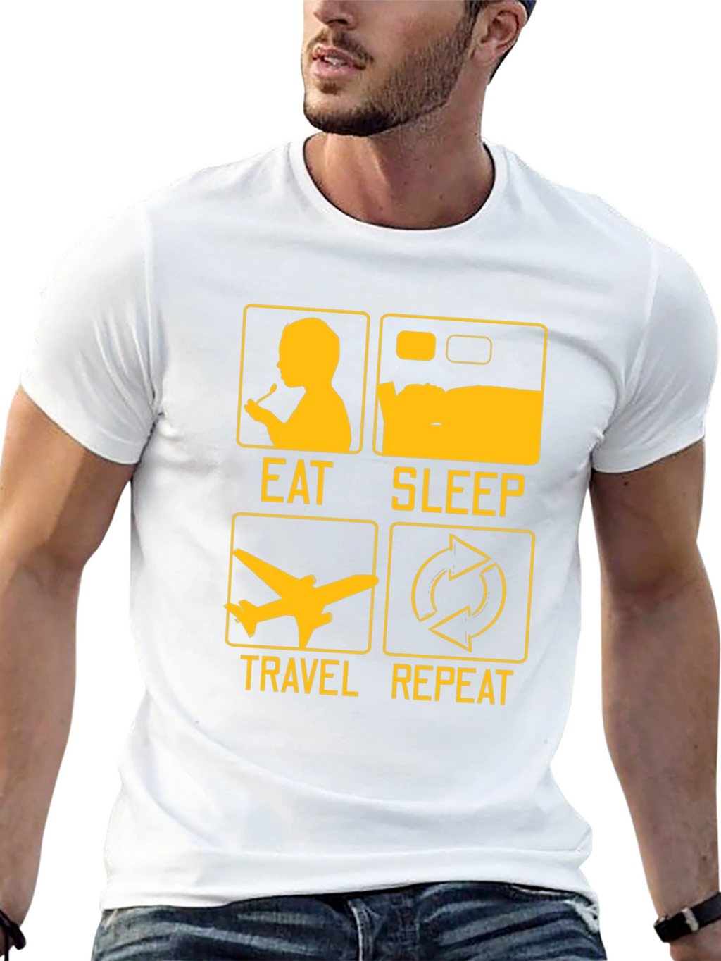 Eat Sleep Travel Repeat T-Shirt