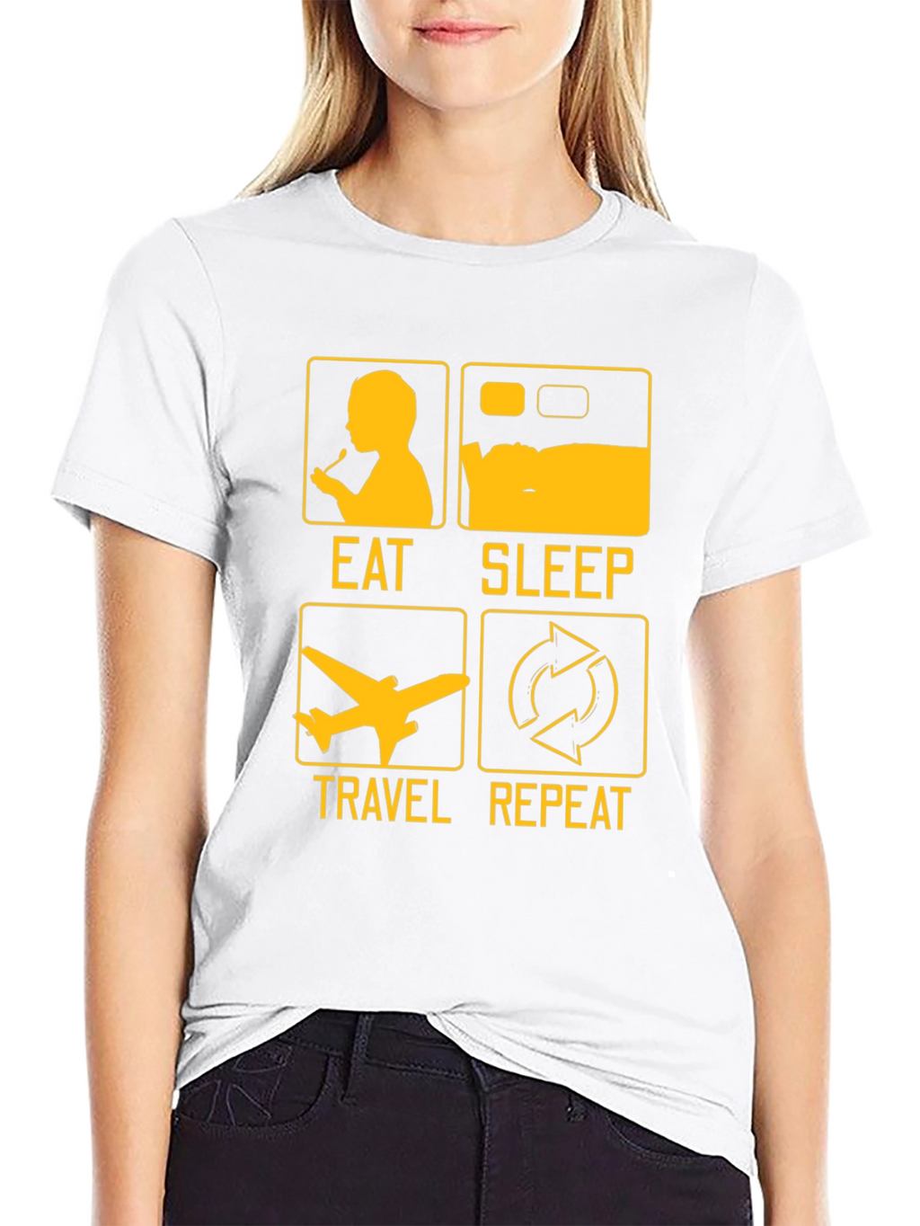 Eat Sleep Travel Repeat T-Shirt
