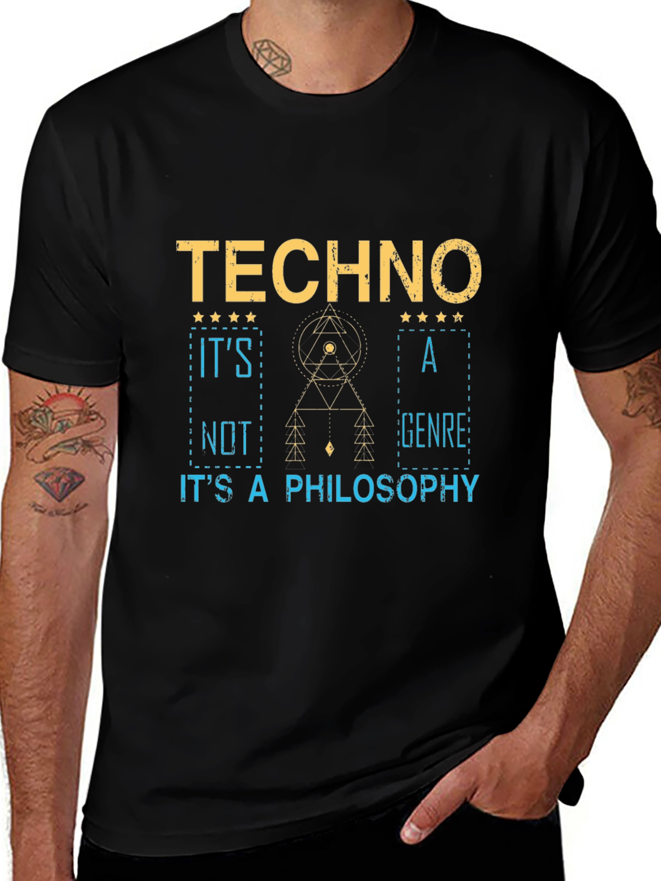 Techno Philosophy Graphic Tee