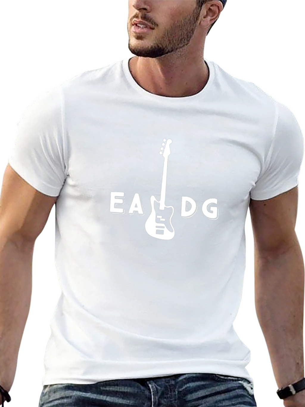 EADG Guitar Player T-Shirt - Musician Tee