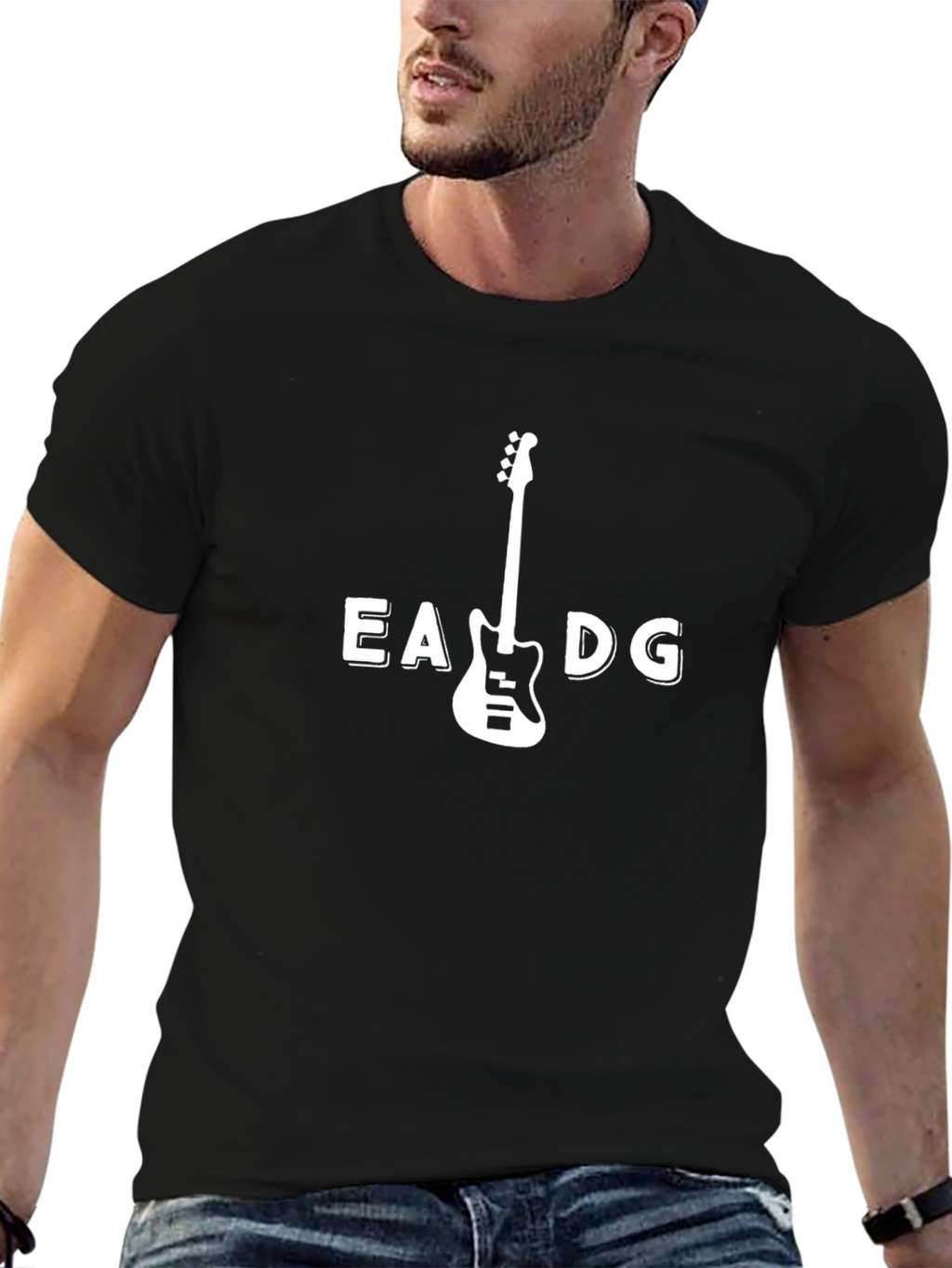 EADG Guitar Player T-Shirt - Musician Tee