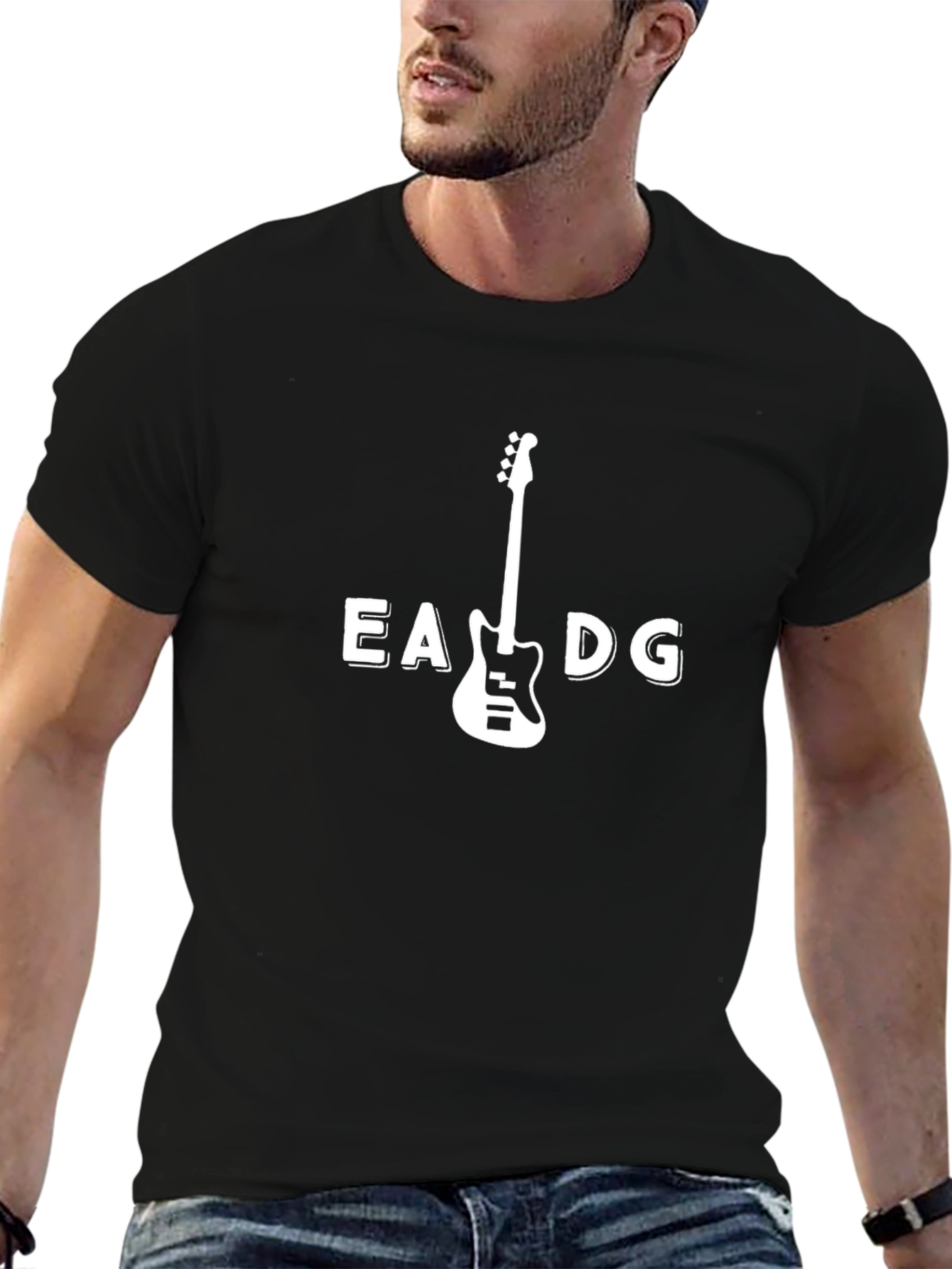 EADG Guitar Player T-Shirt - Musician Tee