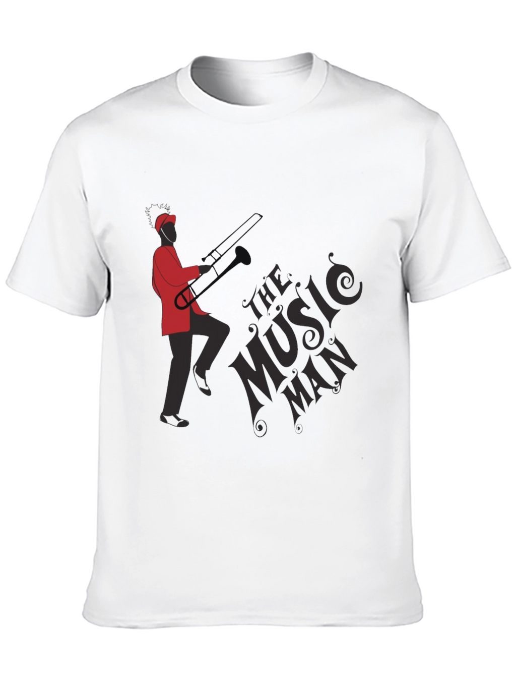 Music Man Graphic Tee - Black