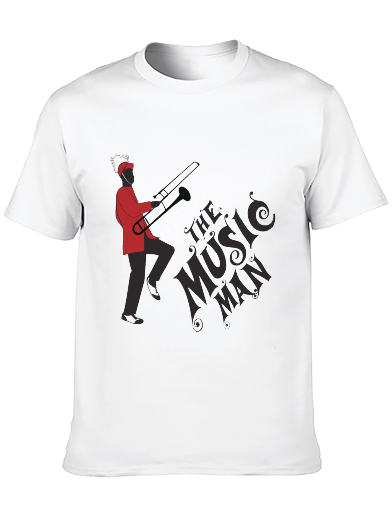 Music Man Graphic Tee - Black