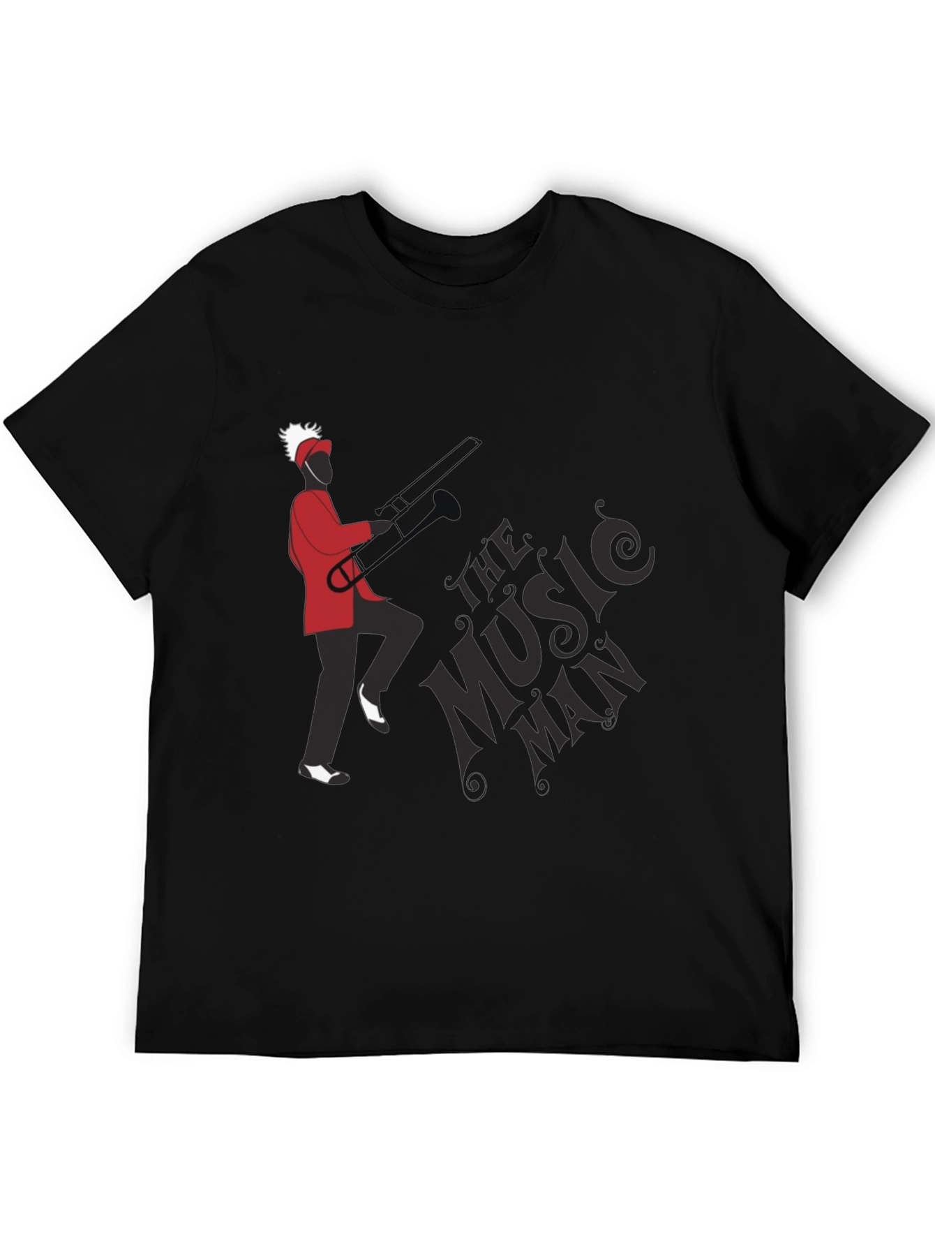 Music Man Graphic Tee - Black