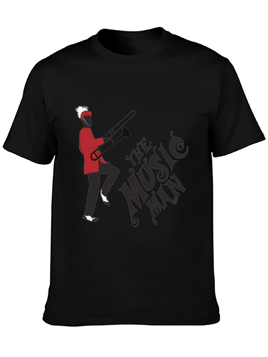 Music Man Graphic Tee - Black