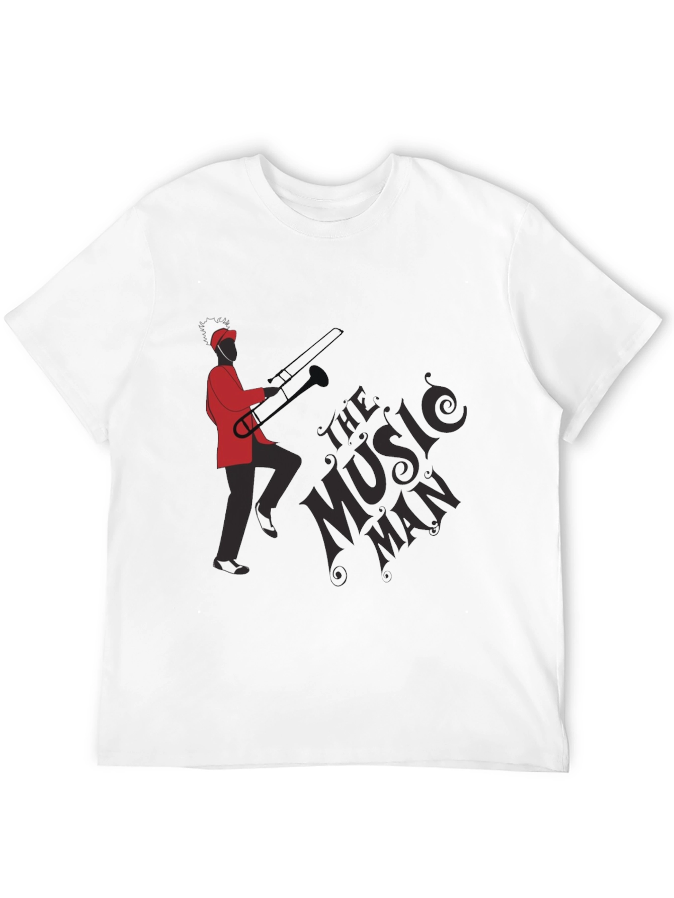 Music Man Graphic Tee - Black