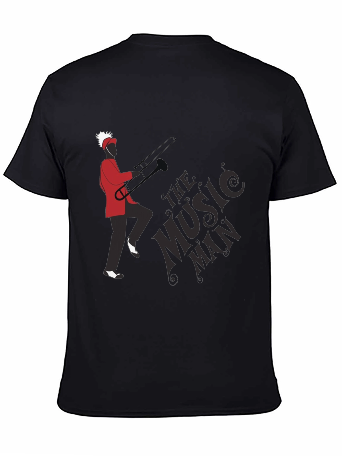 Music Man Graphic Tee - Black