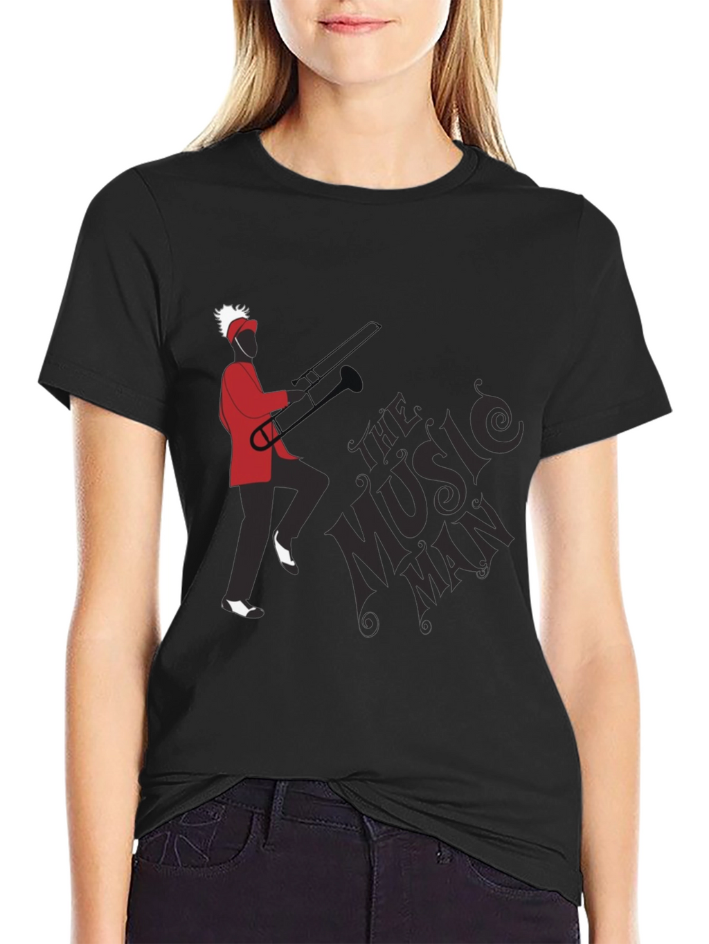 Music Man Graphic Tee - Black