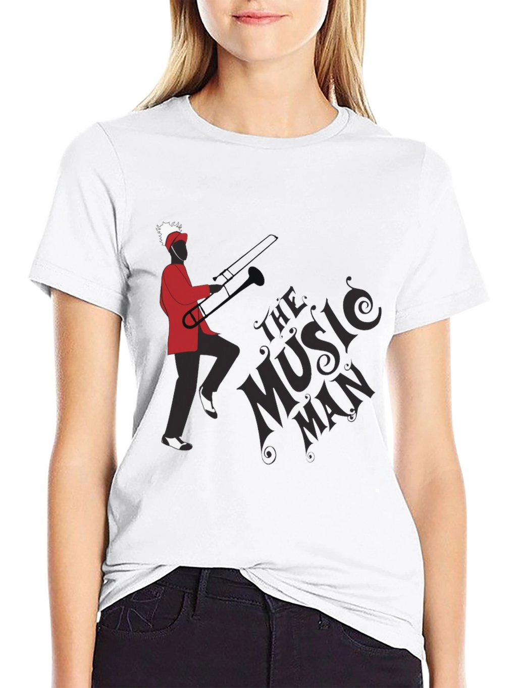 Music Man Graphic Tee - Black