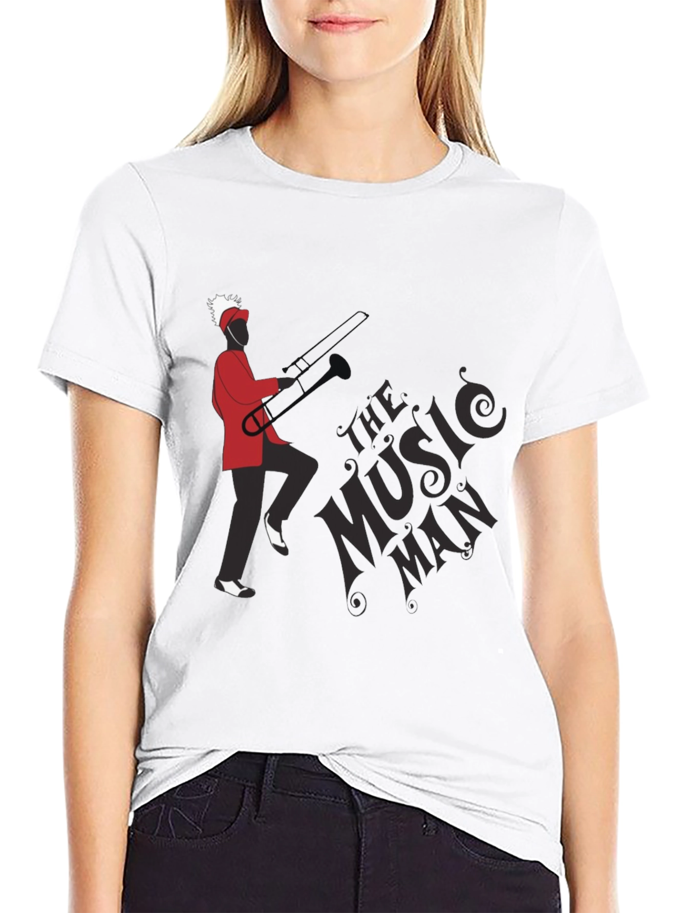 Music Man Graphic Tee - Black