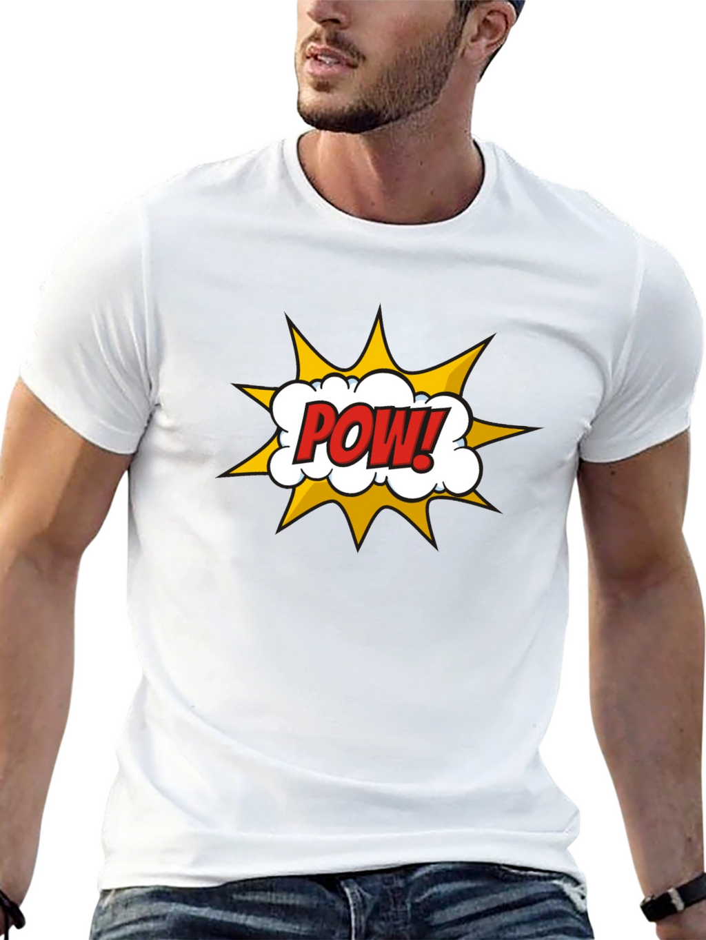POW! Comic Book Style Graphic T-Shirt