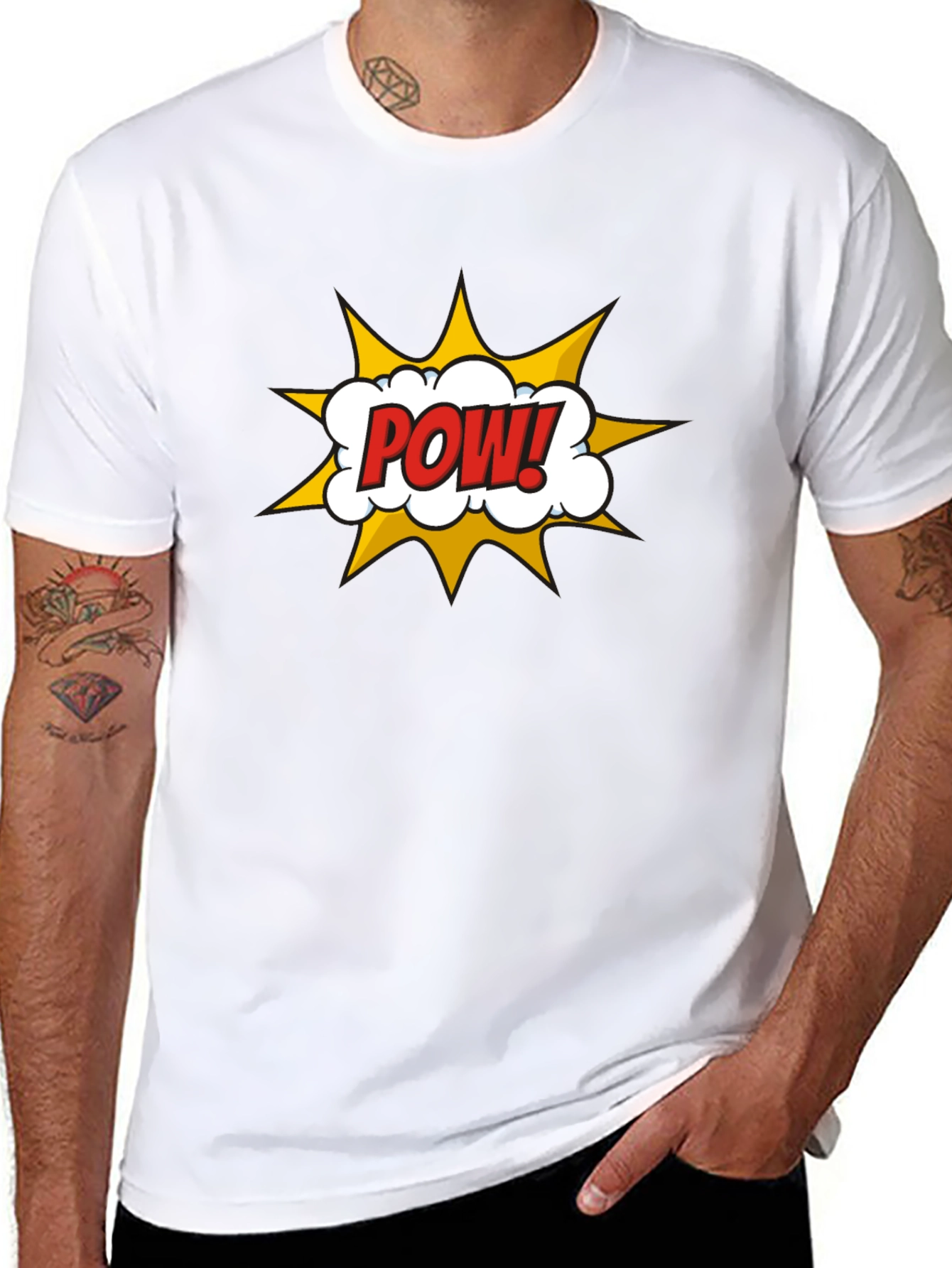 POW! Comic Book Style Graphic T-Shirt