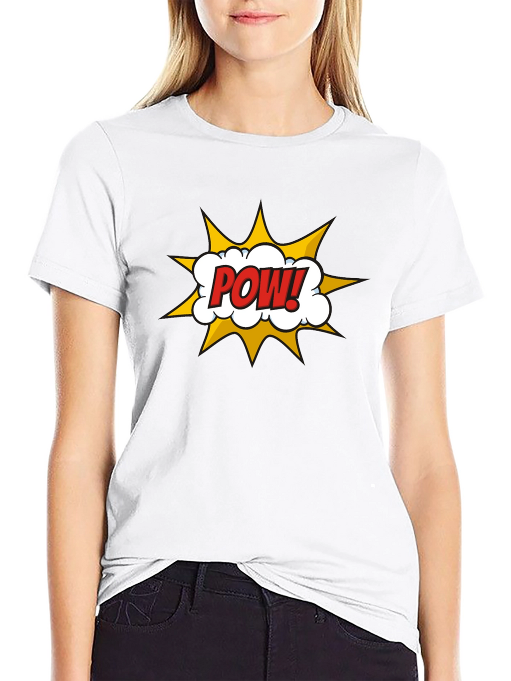 POW! Comic Book Style Graphic T-Shirt