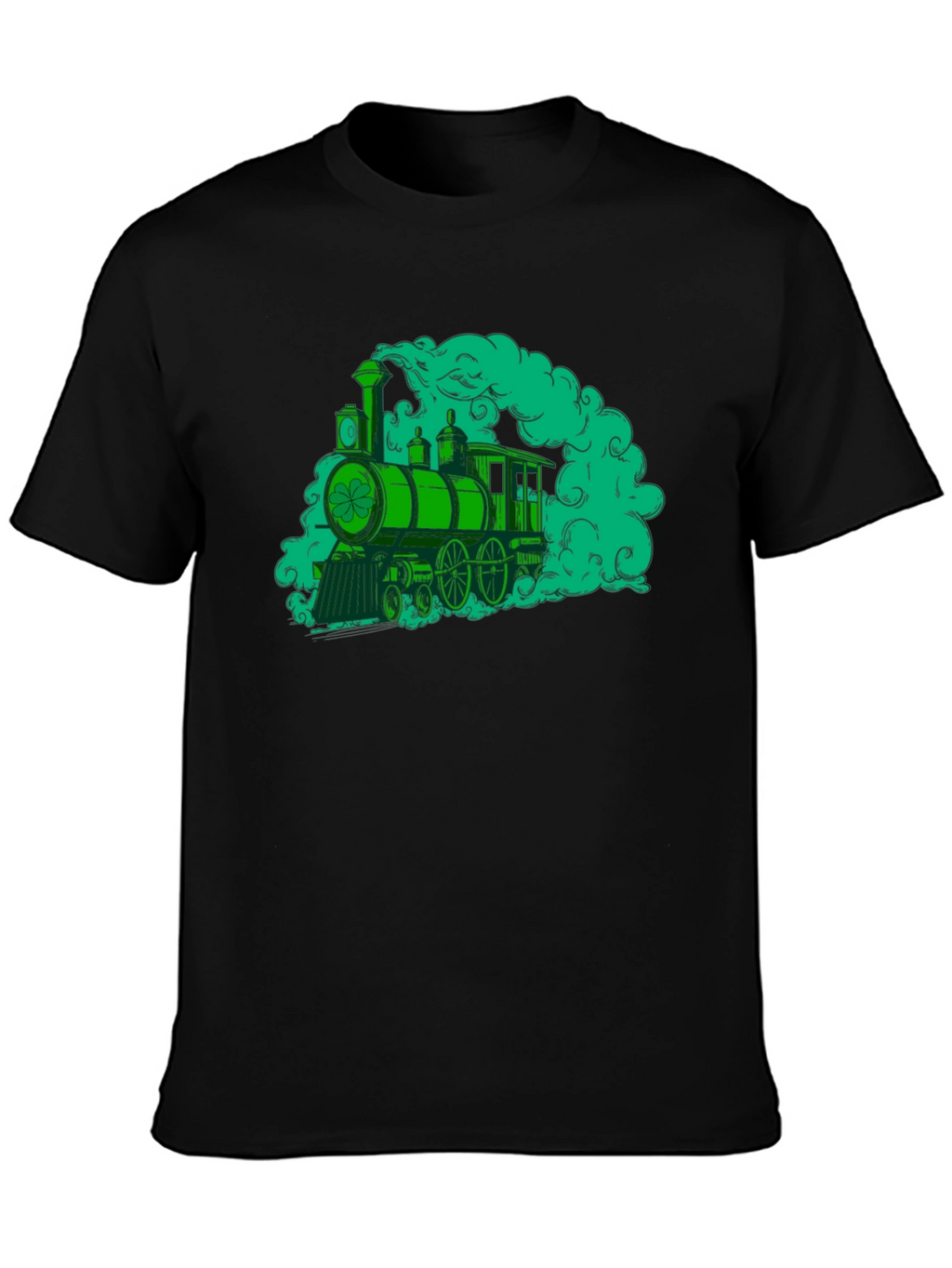 Green Steam Train T-Shirt