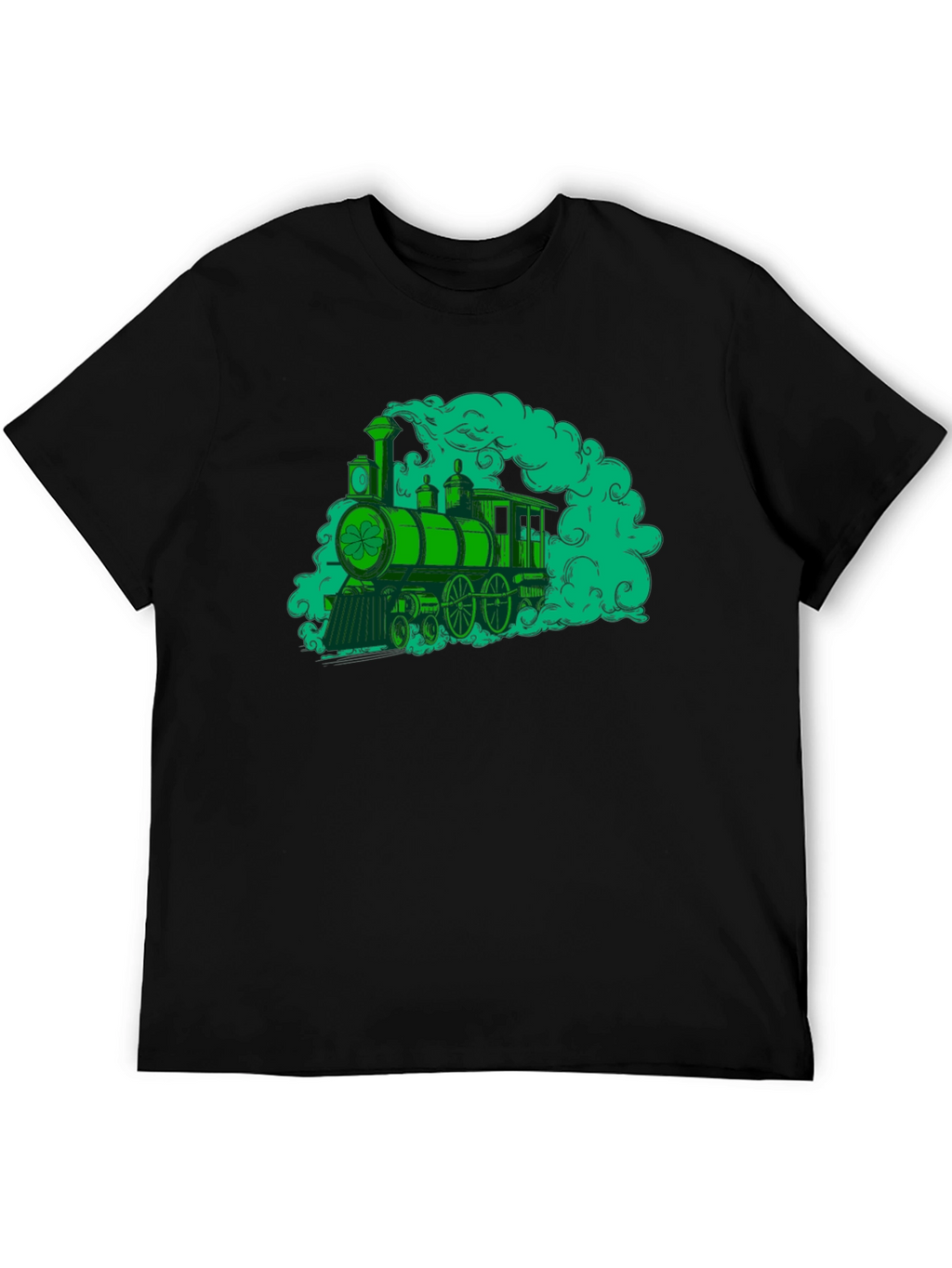 Green Steam Train T-Shirt