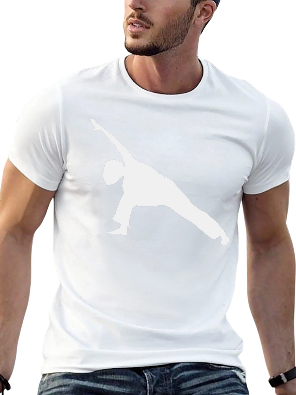 Yoga Pose Graphic T-Shirt