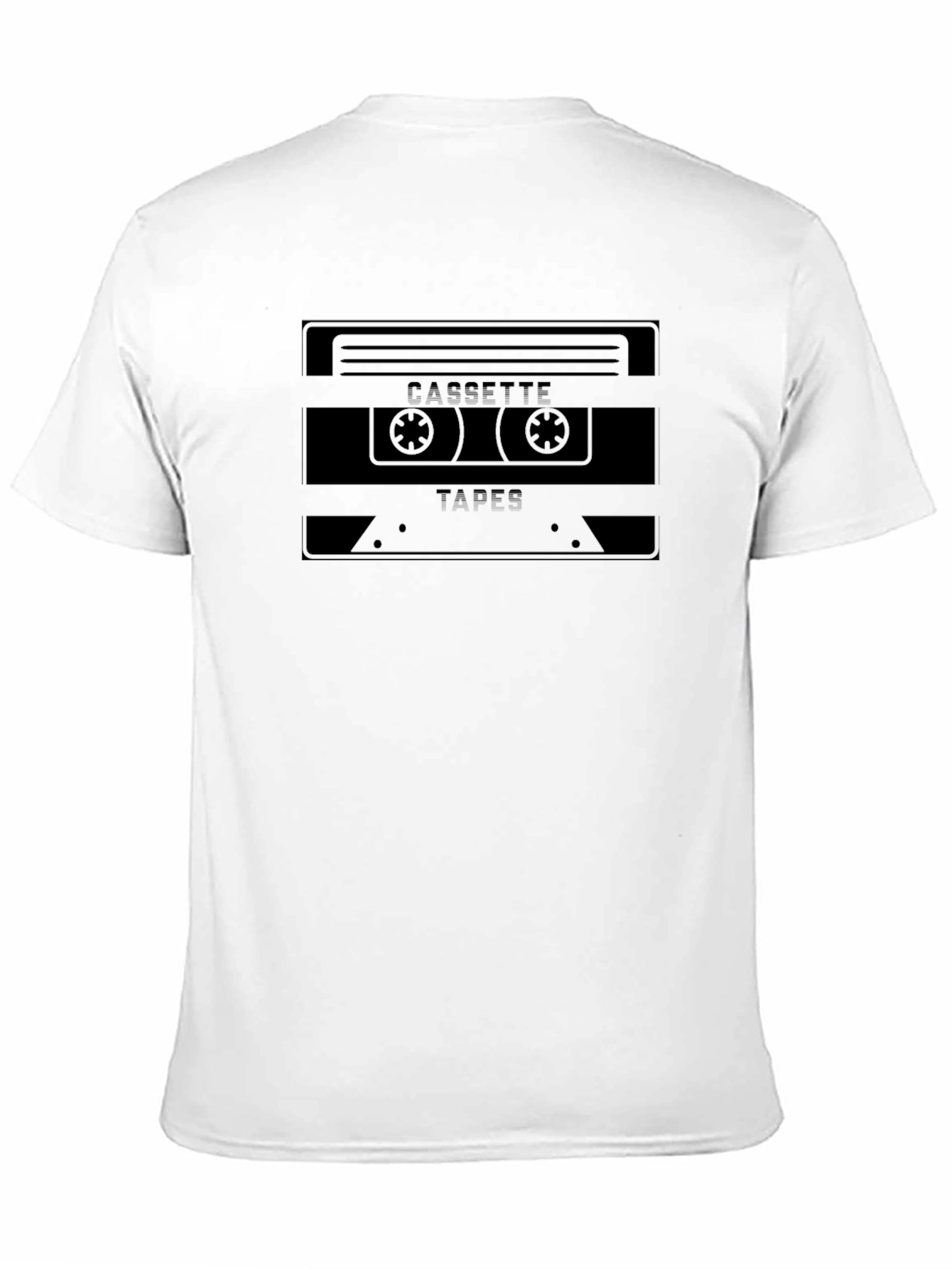 Cassette Tapes Graphic T-Shirt - Retro Music Tee