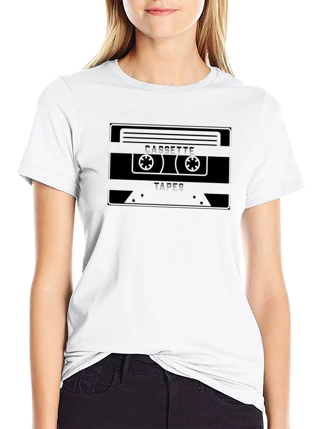 Cassette Tapes Graphic T-Shirt - Retro Music Tee
