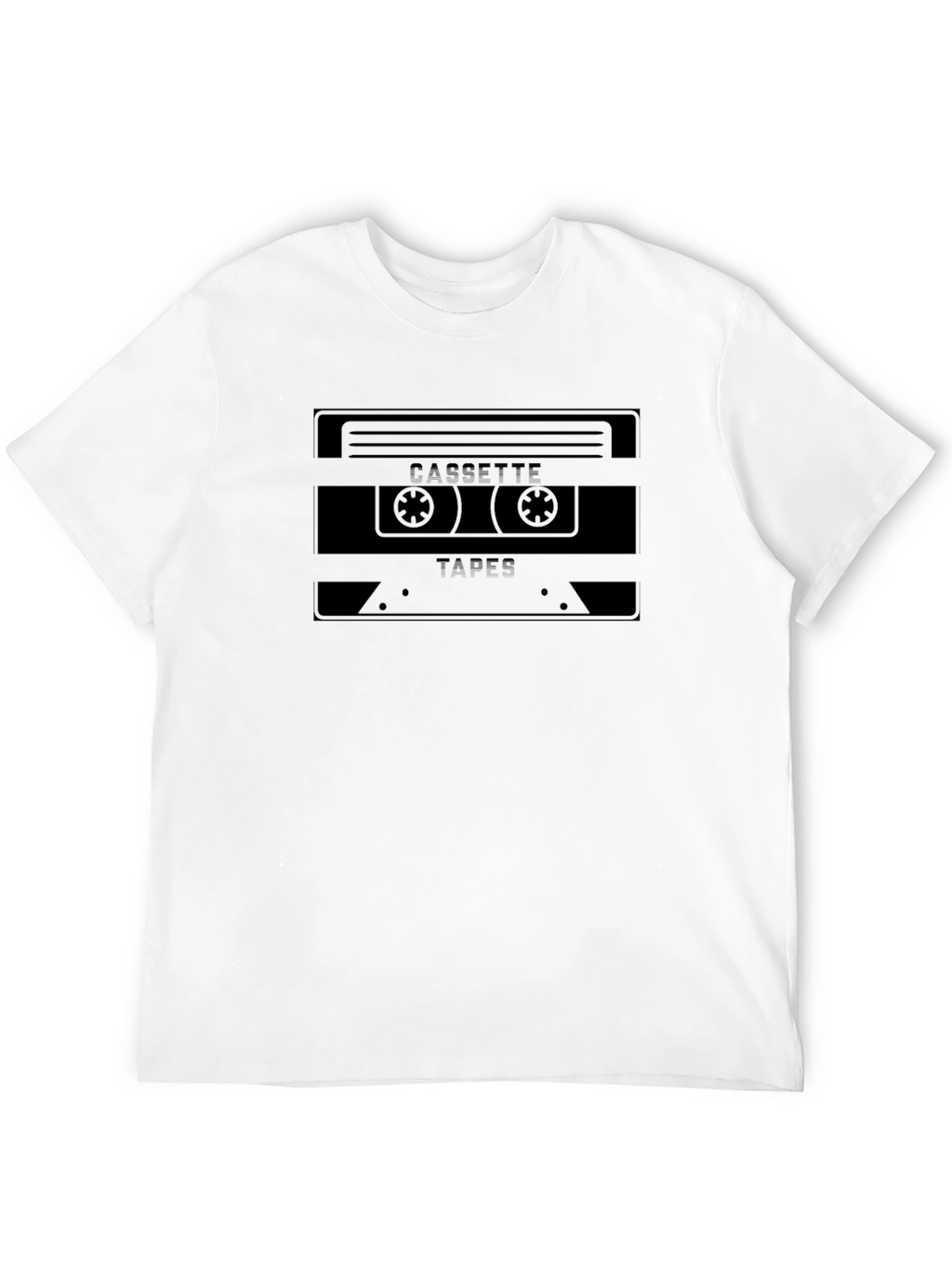 Cassette Tapes Graphic T-Shirt - Retro Music Tee