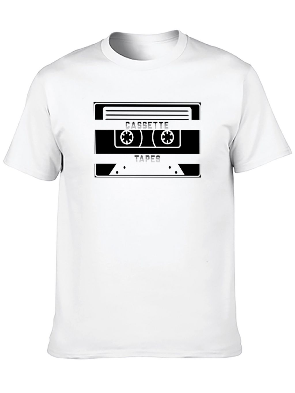 Cassette Tapes Graphic T-Shirt - Retro Music Tee