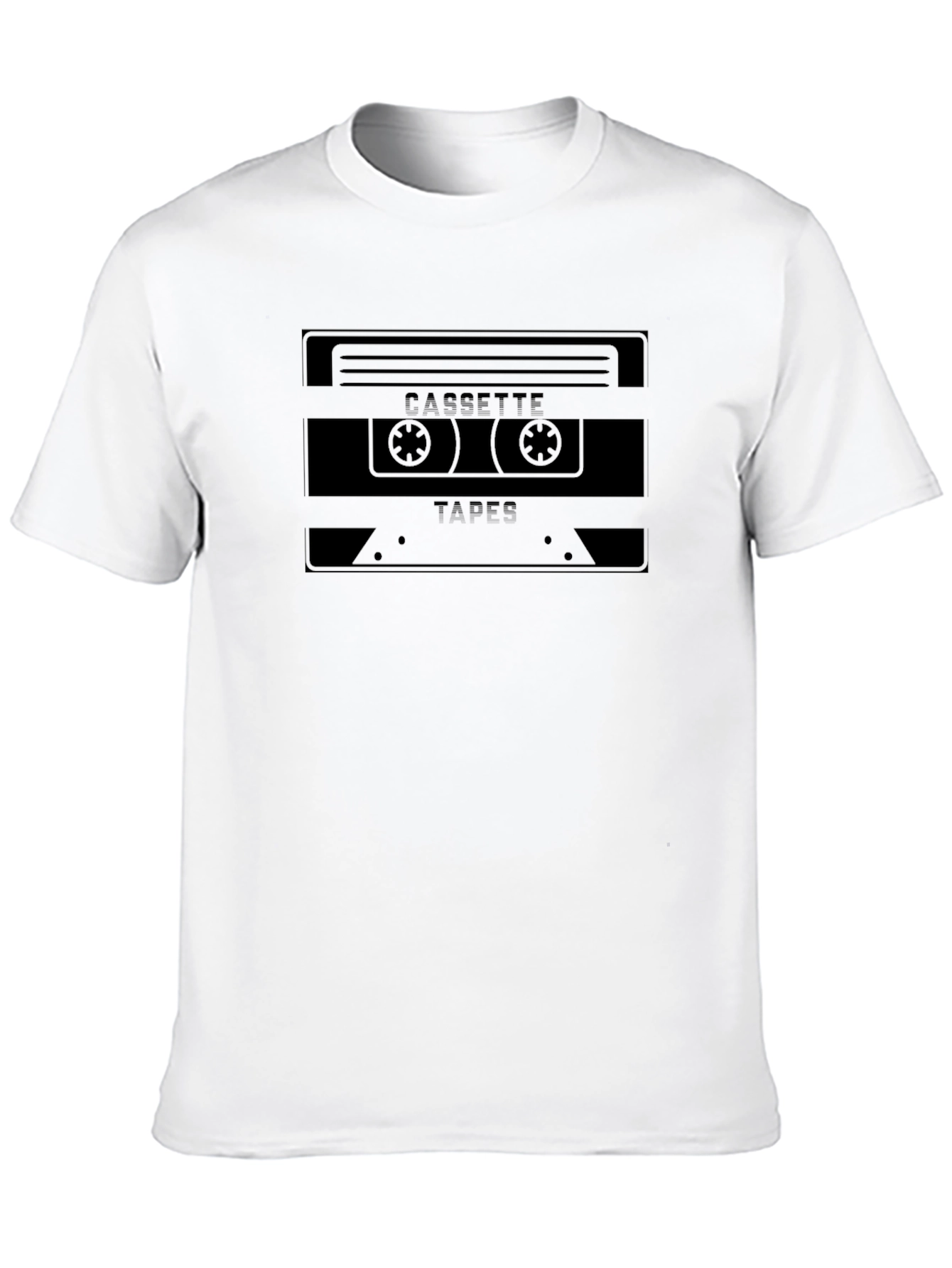 Cassette Tapes Graphic T-Shirt - Retro Music Tee