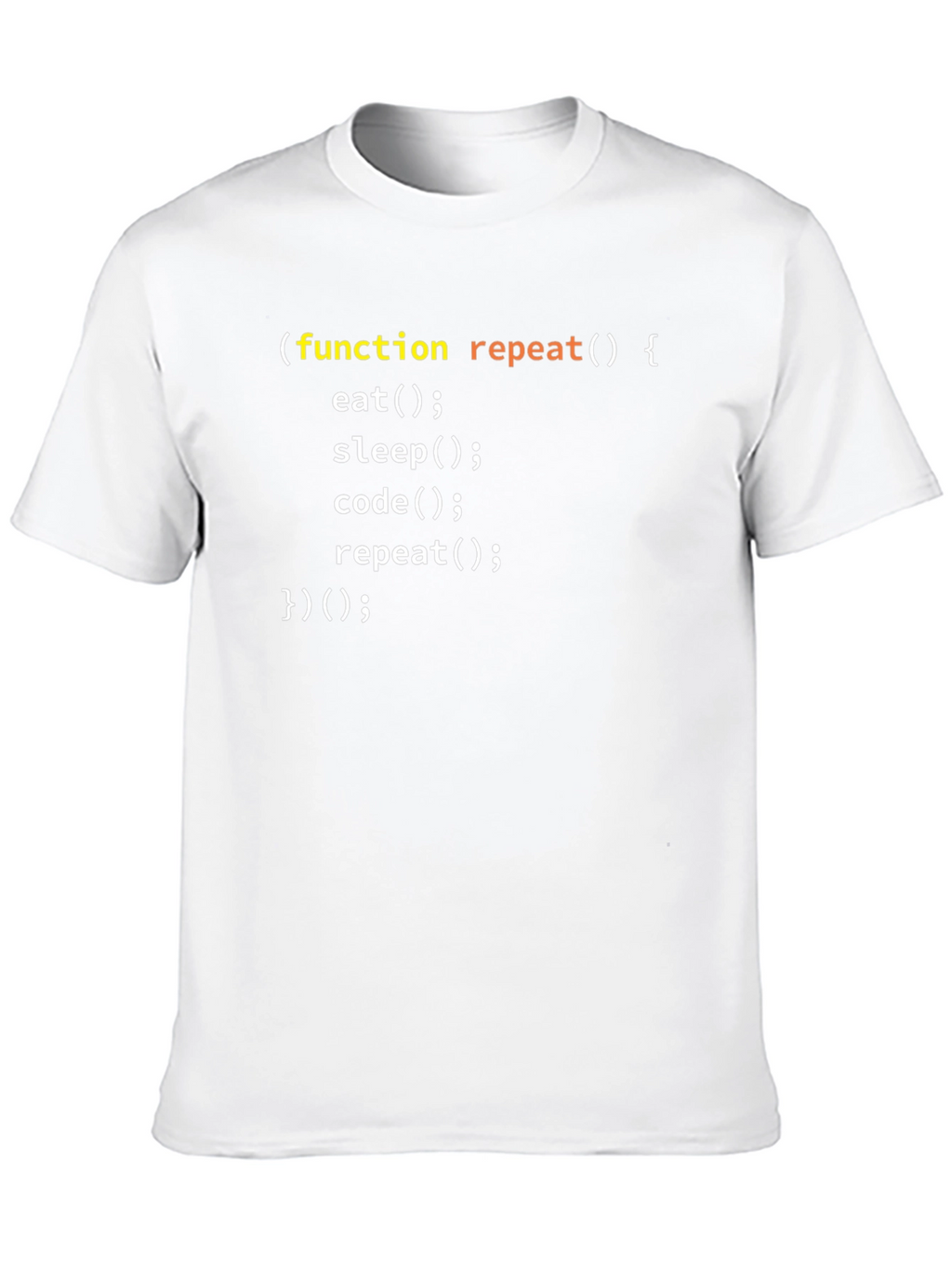 Coders Loop T-Shirt - Eat Sleep Code Repeat