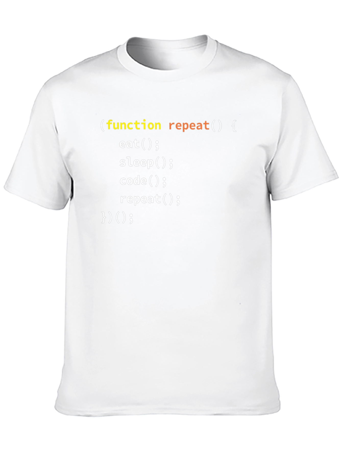 Coders Loop T-Shirt - Eat Sleep Code Repeat